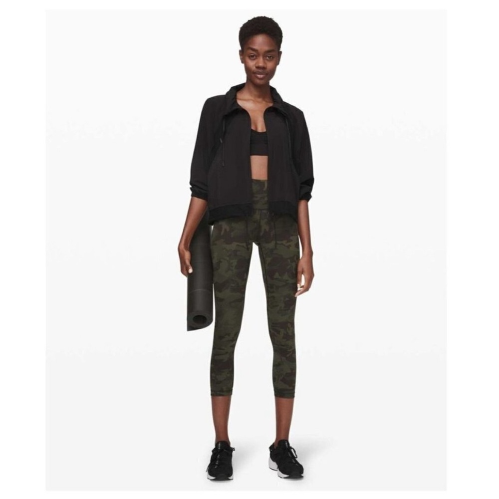 Lululemon Wunder Under hr 25" FullOn Luxtreme Incognito Camo Multi Gator green 4